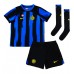 Inter Milan Henrikh Mkhitaryan #22 Hjemmebanesæt Børn 2023-24 Kort ærmer (+ korte bukser)